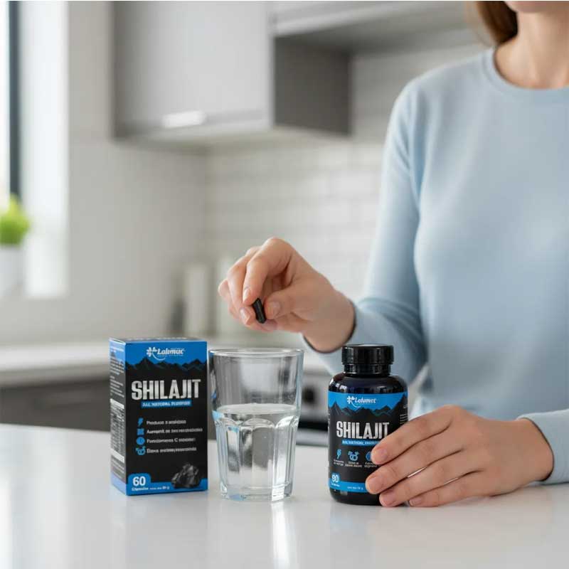 Shilajit 500 mg Cápsulas | Extracto de Resina Natural LABMAC LabMac - DiiP Secret Sex Shop Ecuador