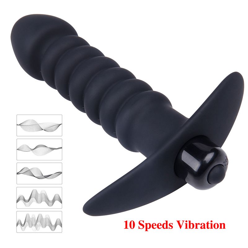 vibrador-anal-con-bolas-y-textura-ondulado