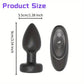 Vibrador Anal con Control Remoto y Luces LED | Lumen DiiP Secret - DiiP Secret Sex Shop Ecuador