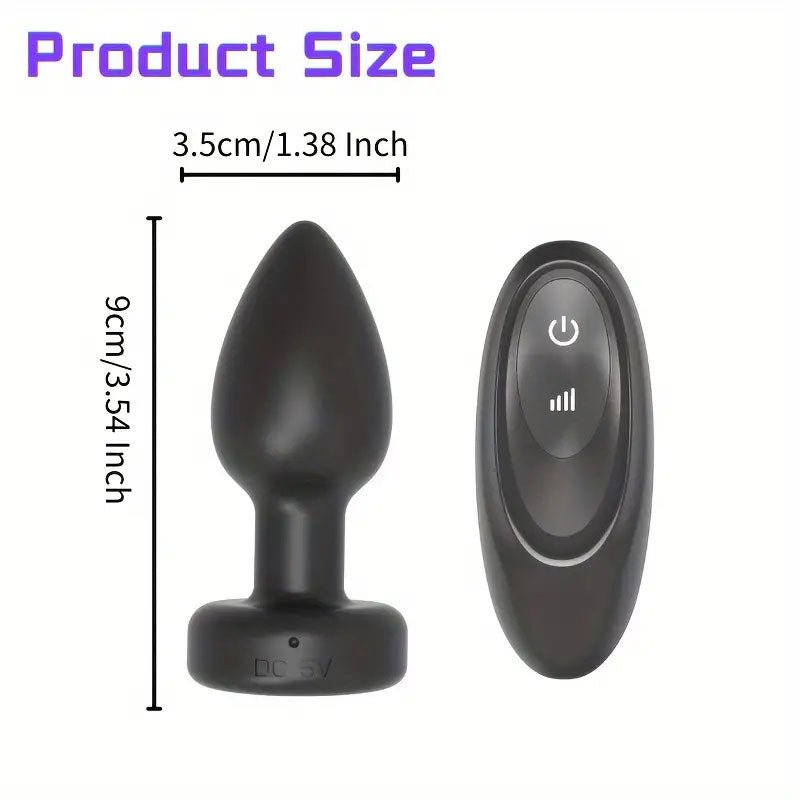 Vibrador Anal con Control Remoto y Luces LED | Lumen DiiP Secret - DiiP Secret Sex Shop Ecuador