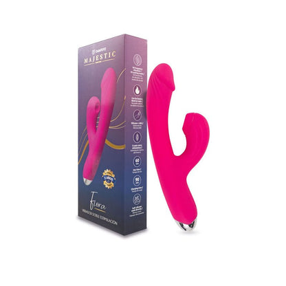 Vibrador con Succionador de Clítoris y Doble Motor | Flora Satisfyer - DiiP Secret Sex Shop Ecuador