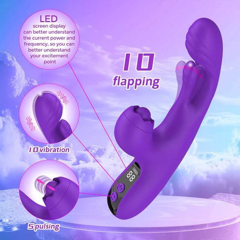 Vibrador Conejo con App, Estimulación Punto G y Clítoris | Kelly DiiP Secret - DiiP Secret Sex Shop Ecuador