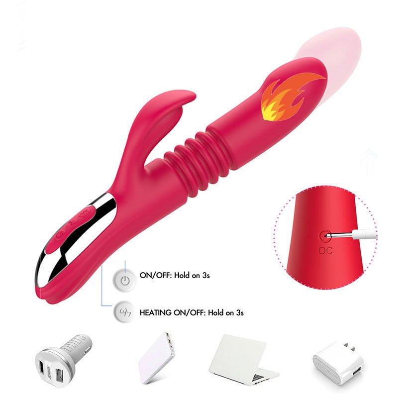 VIBRADOR CONEJO CON EMPUJE | CALA | DIIPSECRET DiiP Secret - DiiP Secret Sex Shop Ecuador