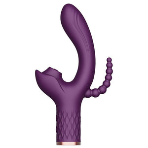 Vibrador Conejo para Punto G Triple con Estimulador de Clítoris, Perineo y Ano | WaWa DiiP Secret - DiiP Secret Sex Shop Ecuador