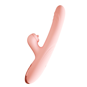 Vibrador Conejo Punto G con Estimulador Múltiple de Clítoris con movimiento ondulatorio, Multifunción 2 en 1 | Cobra DiiP Secret - DiiP Secret Sex Shop Ecuador
