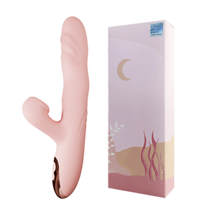 Vibrador Conejo Punto G con Estimulador Múltiple de Clítoris con movimiento ondulatorio, Multifunción 2 en 1 | Cobra DiiP Secret - DiiP Secret Sex Shop Ecuador