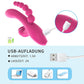 Vibrador Conejo Punto G con Succionador de Clítoris y Estimulador para Perineo y Anal, Multifunción 3 en 1 | Camila DiiP Secret - DiiP Secret Sex Shop Ecuador