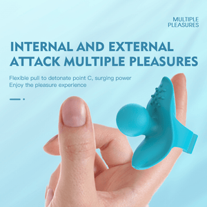 Vibrador de Dedo de Silicona, Masajeador de Dedo, Estimulador para clítoris y pezones, Versátil, Unisex, Recargable | Alma DiiP Secret - DiiP Secret Sex Shop Ecuador