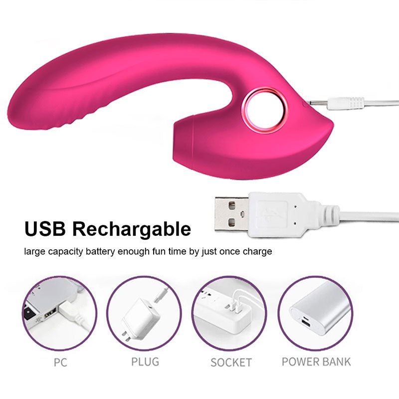 Vibrador Punto G | Estimulación Dual Suave | Alyssa DiiP Secret - DiiP Secret Sex Shop Ecuador