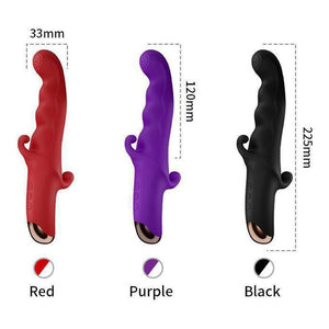 Vibrador Punto G para Mujer, 3 en 1 Vibrador Conejo con Estimulador de Clítoris y Perineo | Dalmore DiiP Secret - DiiP Secret Sex Shop Ecuador