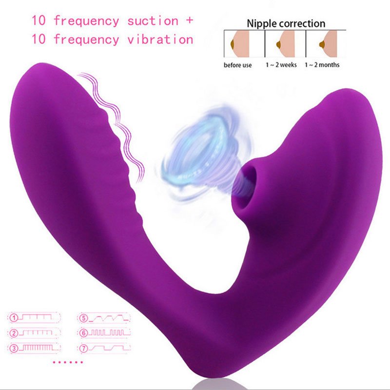 Vibrador Punto G & Succionador de Clítoris - Julieta DiiP Secret - DiiP Secret Sex Shop Ecuador