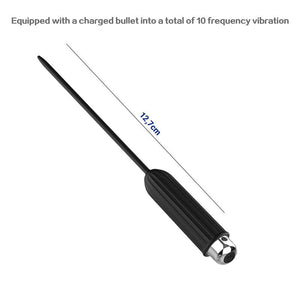 Vibrador Uretral De Silicona, Dilatador Uretral De Catéter con 10 Modos de Vibración, Estimulador de uretra para Hombres y Mujeres recargable | Snake DiiP Secret - DiiP Secret Sex Shop Ecuador