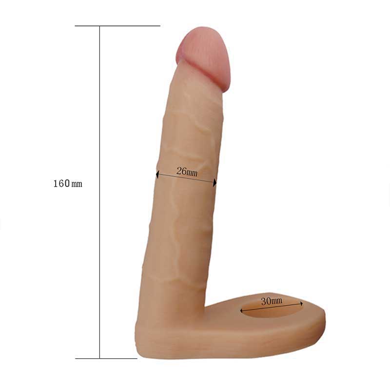 Anillo para Doble Penetración | The Ultra Soft Doble 16cm | Lovetoy-Lovetoy-Anillo doble penetración-DiiP Secret Sex Shop Ecuador-LV1122