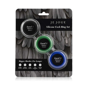 Anillo Retardante | C - Ring | Juego de 3 Anillos | JE JOUE Je Joue - DiiP Secret Sex Shop Ecuador