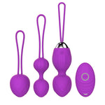 BOLAS CHINAS | con vibrador para ejercicio Kegel | DOME-DiiP Secret-bolas kegel-DiiP Secret Sex Shop Ecuador-diip-J0006-violeta
