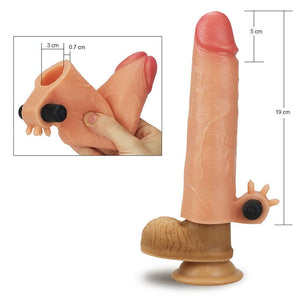 FUNDA PARA EL PENE CON VIBRACIÓN | NATURE XTENDER 5cm | LOVETOY Lovetoy - DiiP Secret Sex Shop Ecuador