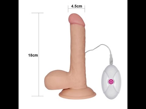 Vibrador con Control The Ultra Soft Dude 18cm sex shop ecuador