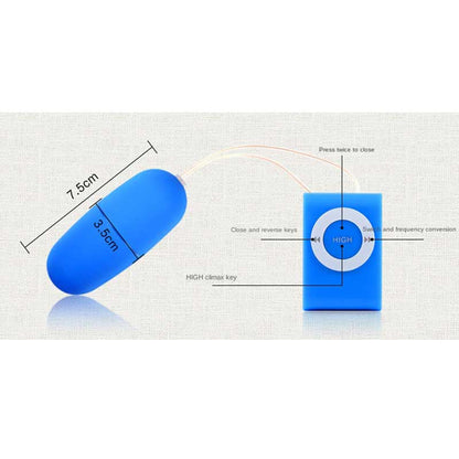 HUEVO VIBRADOR CON CONTROL MP3 | NELLY DiiP Secret - DiiP Secret Sex Shop Ecuador