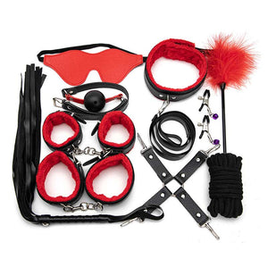 KIT BDSM SENSUAL DE CUERO 10 PIEZAS | LOLA DiiP Secret - DiiP Secret Sex Shop Ecuador
