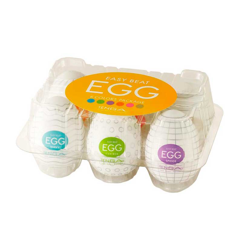 MASTURBADOR | Tenga Egg Huevo | KIT de 6 huevos-Tenga-masturbador-DiiP Secret Sex Shop Ecuador-