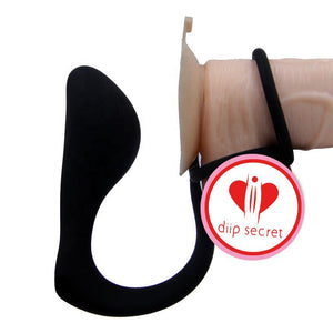 PLUG ANAL CON ANILLO DE TESTÍCULOS DE SILICONA | IGOR DiiP Secret - DiiP Secret Sex Shop Ecuador