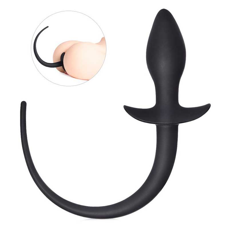 Plug Anal con Cola de Perro Patn diipsecret