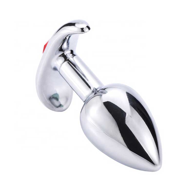 Plug Anal de Metal con Cristal diipsecret Plug Anal de Metal con Cristal diipsecret