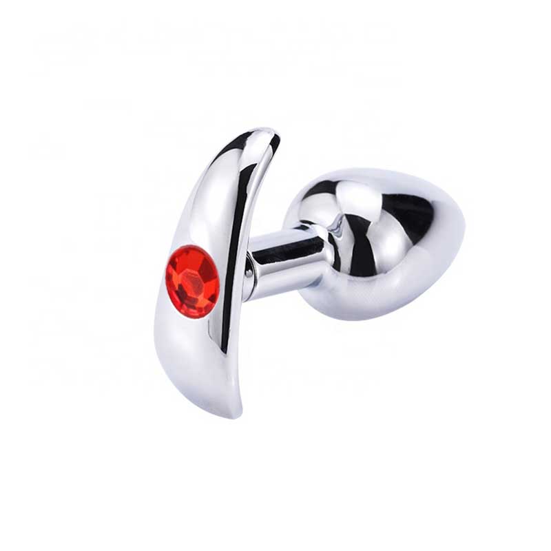 Plug Anal de Metal con Cristal diipsecret Plug Anal de Metal con Cristal diipsecret