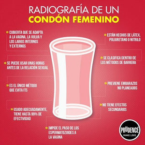 PRESERVATIVO FEMENINO 3x2 | PRUDENCE FEMENINO SIN LÁTEX-Prudence--DiiP Secret Sex Shop Ecuador-