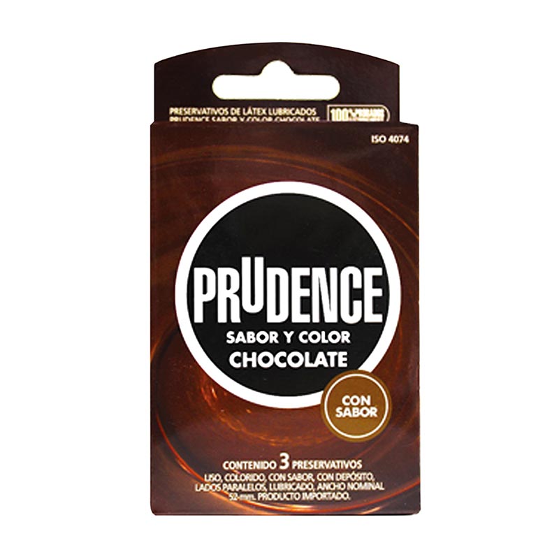 PRESERVATIVO | Sabor a Chocolate | PRUDENCE CHOCOLATE-Prudence-preservativo-DiiP Secret Sex Shop Ecuador-prudence chocolate