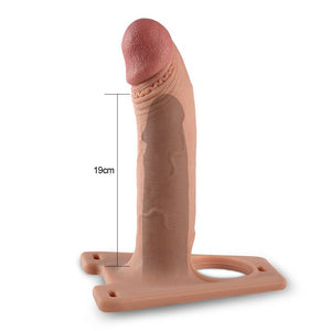 STRAP - ON DE SILICONA CON HUECO | INGEN HOLLOW 19cm | LOVETOY Lovetoy - DiiP Secret Sex Shop Ecuador