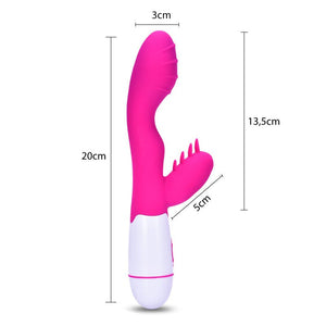 VIBRADOR CON ESTIMULADOR CLÍTORIS DAZZLING-DiiP Secret-vibrador-DiiP Secret Sex Shop Ecuador-B0115