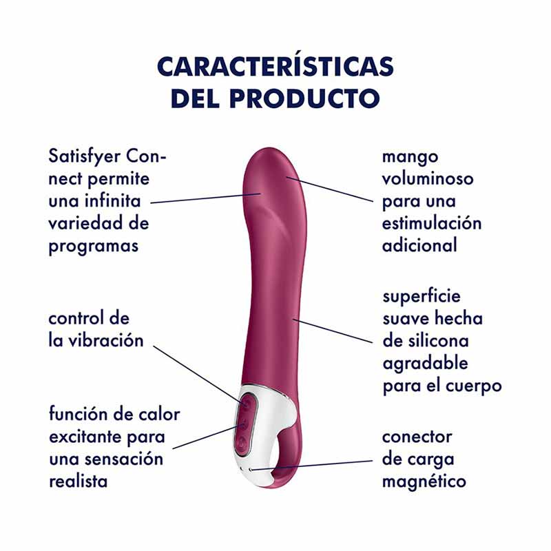 VIBRADOR DE PUNTO G | BIG HEAT | SATISFYER-Satisfyer-vibrador-DiiP Secret Sex Shop Ecuador-3911