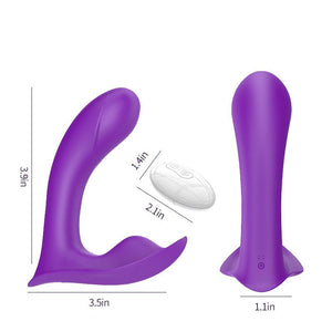 VIBRADOR MARIPOSA CON DILDO | TINA DiiP Secret - DiiP Secret Sex Shop Ecuador