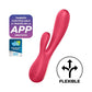 Satisfyer Mono Flex con App y Bluethooth | Vibrador Conejo Satisfyer - DiiP Secret Sex Shop Ecuador