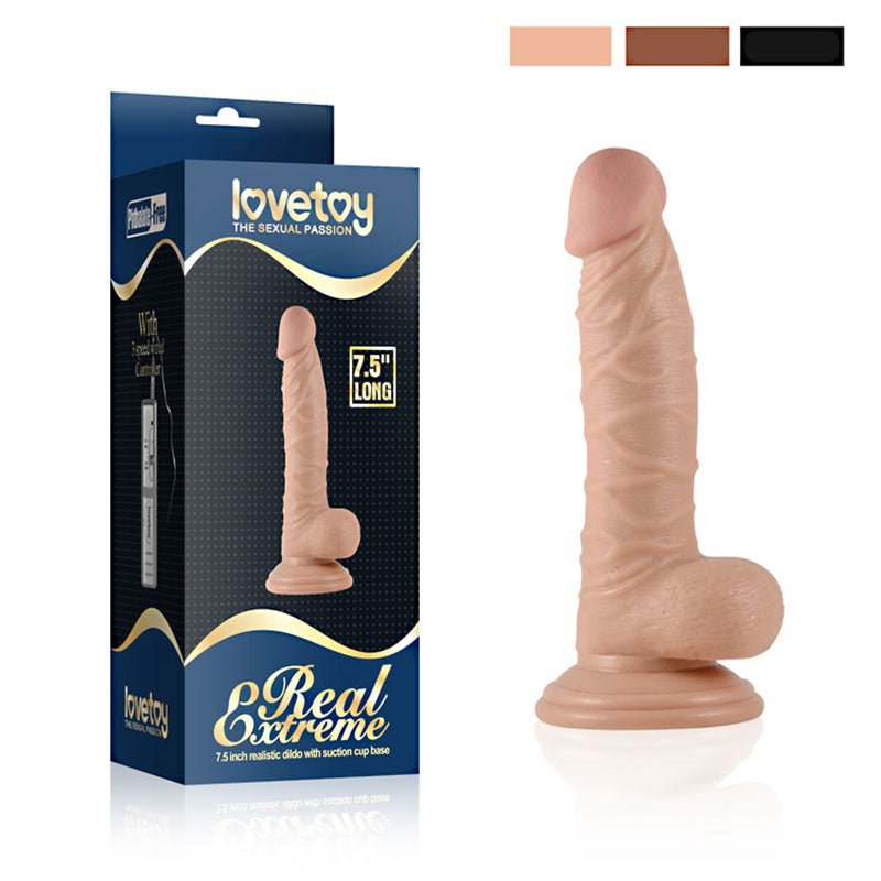 VIBRADOR REALISTA | REAL EXTREME 19cm | LOVETOY-Lovetoy-vibrador realista-DiiP Secret Sex Shop Ecuador-350046-1