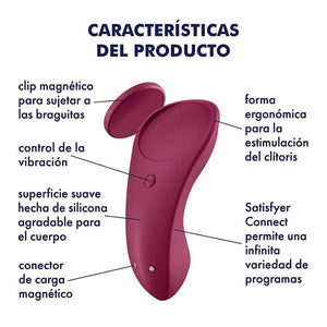 Satisfyer Sexy Secret App | Vibrador Panty Satisfyer - DiiP Secret Sex Shop Ecuador